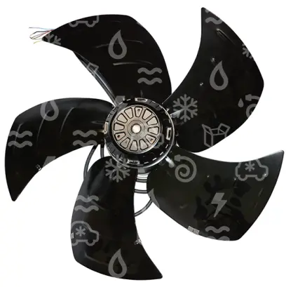 ventilátor sací, d = 500 mm, 1~230V, 50/60 Hz, 6 pol, EBM PAPST
